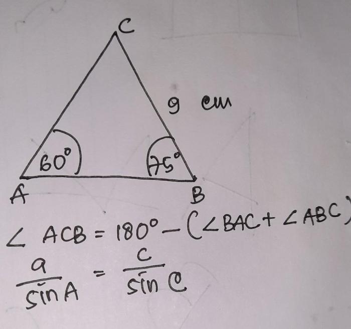 diketahui segitiga abc dengan terbaru