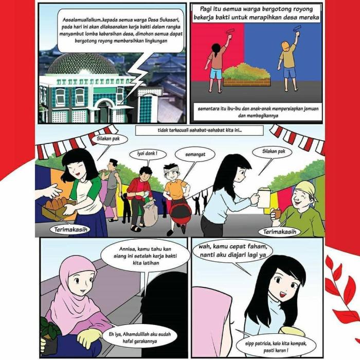 Komik tentang pancasila sila ke 4 musyawarah