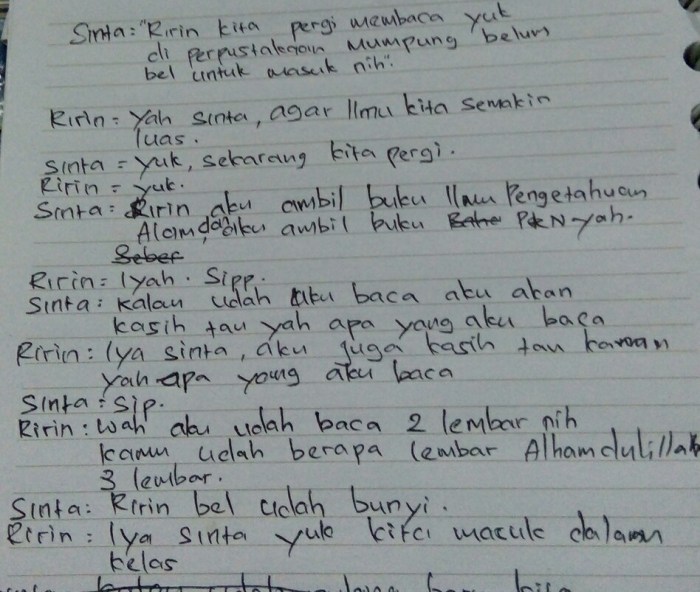 contoh percakapan bahasa jawa 2 orang terbaru