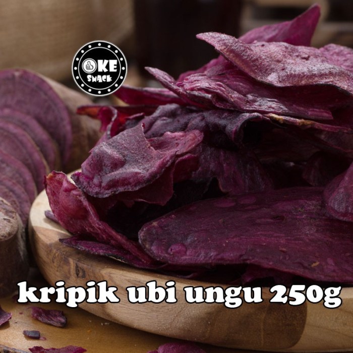 keripik ubi ungu jalar kripik singkong kaskus manis renyah mengenai palu lecker kompasiana