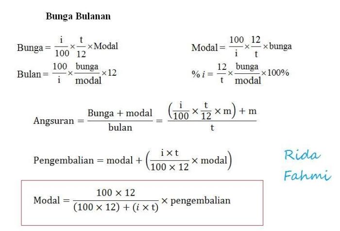 cara mencari lama menabung