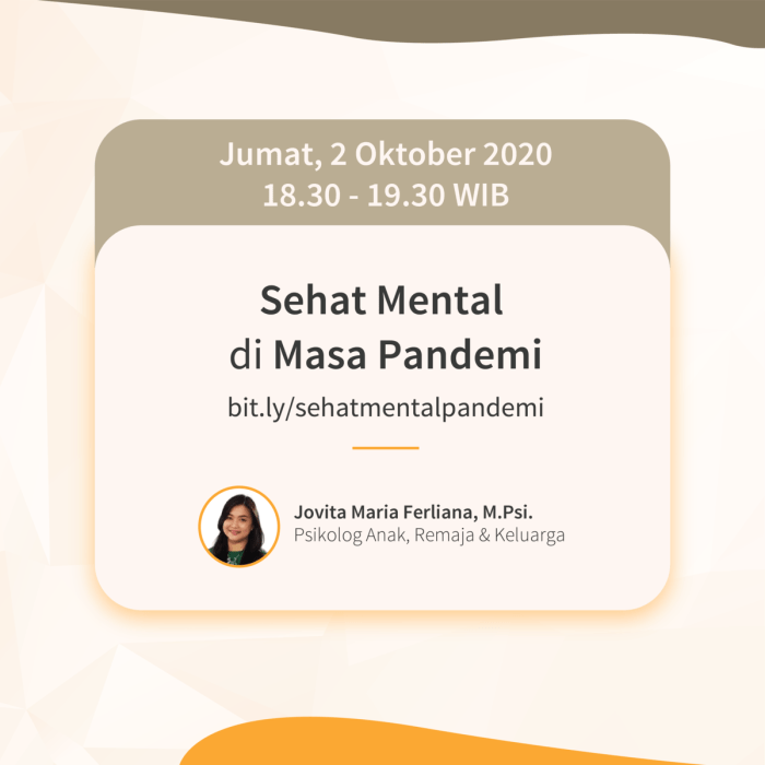 ceramah tentang kesehatan mental