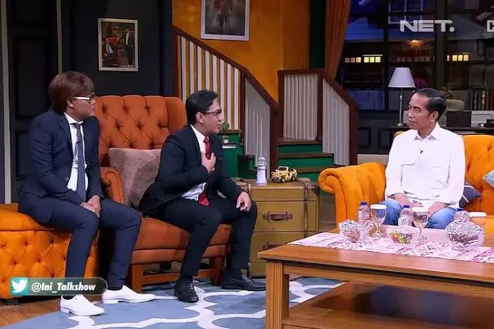 mosi acara talkshow di televisi terbaru