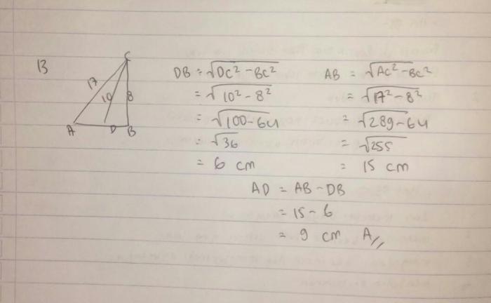 Perhatikan abc berikut ini bd 4 cm ad 8 cm