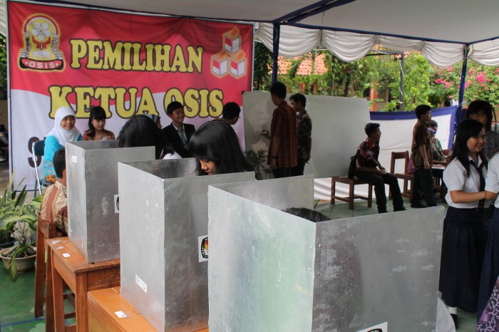 osis ketua visi misi calon wakil kandidat nomor urut paslon wabarakatuh warahmatullahi