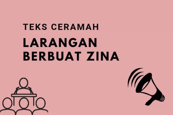 teks ceramah tentang zina