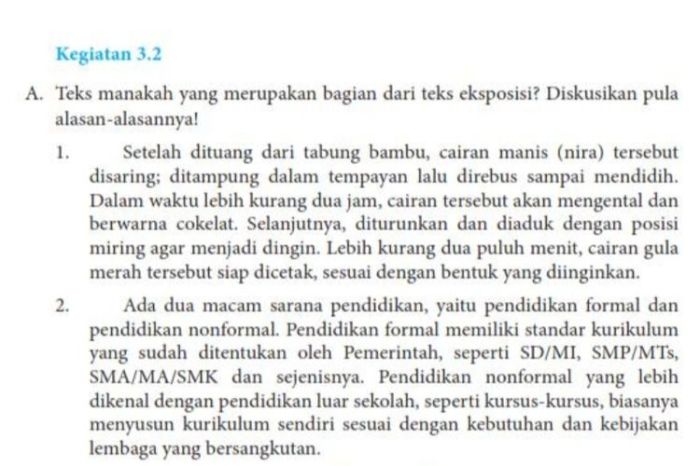 bahasa indonesia kelas 8 halaman 138 terbaru