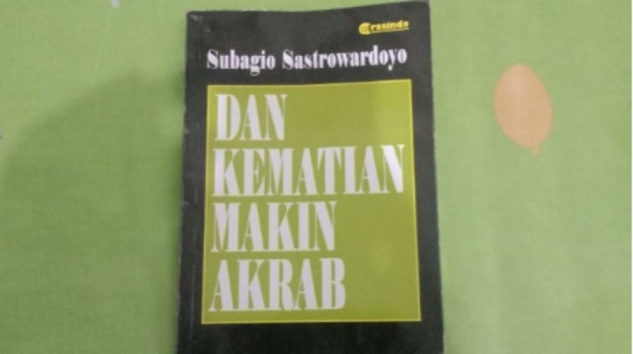 puisi karya subagio sastrowardoyo terbaru