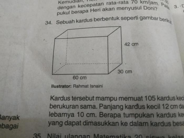 buku bentuk kolom antara