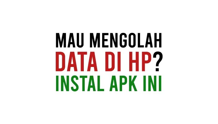 aplikasi pengolah data statistik