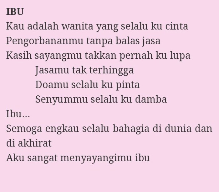 puisi bait baris berantai sahabat lucu teks kumpulan