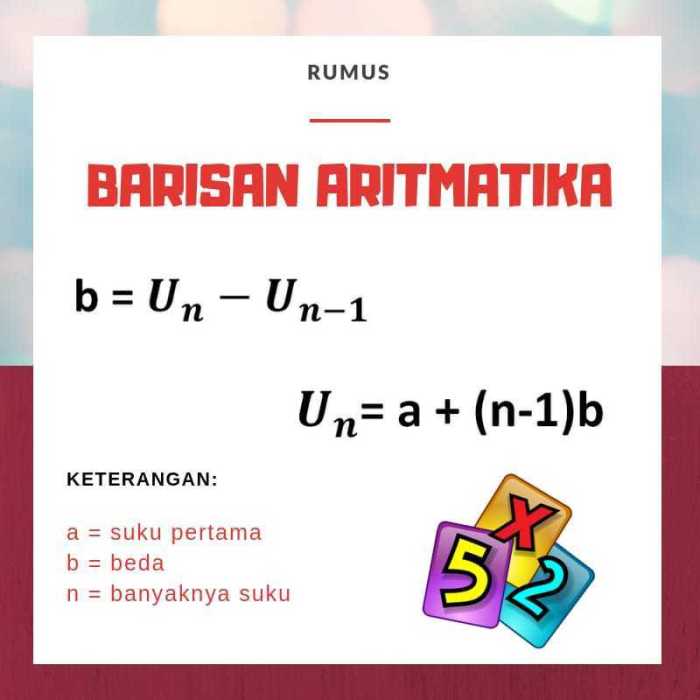 barisan aritmatika tingkat 2 terbaru