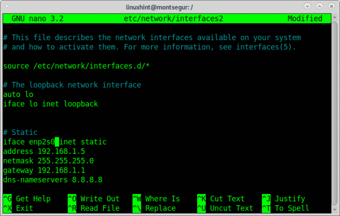 network etc interfaces debian dhcp bonding configure linuxhint iface inet