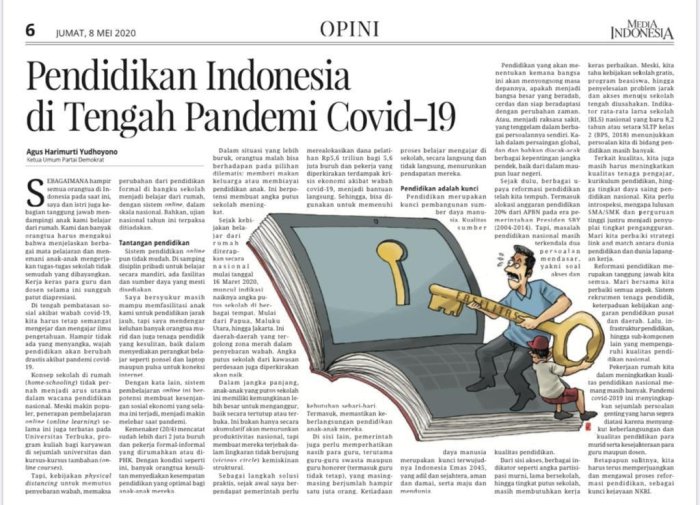 contoh artikel halaman opini terbaru