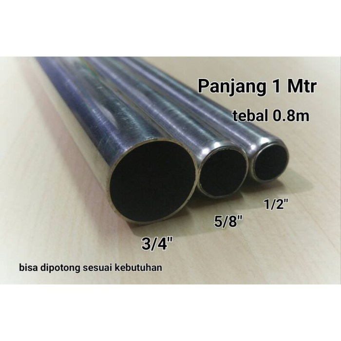 diameter pipa 2 inch berapa cm