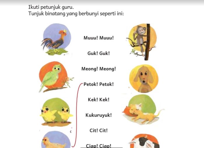 suara hewan dalam bahasa inggris terbaru