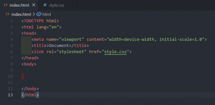 cara menghubungkan html dengan css terbaru