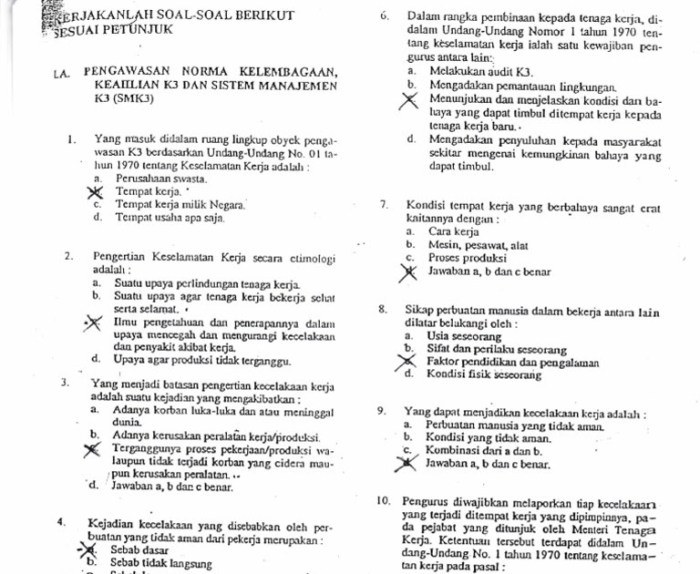 k3 keselamatan kesehatan penerapan tujuan keamanan prosedur singkatan kepanjangan contractors pengertian dasar karyawan manajemen perusahaan produksi chemicals clause menjamin setiap