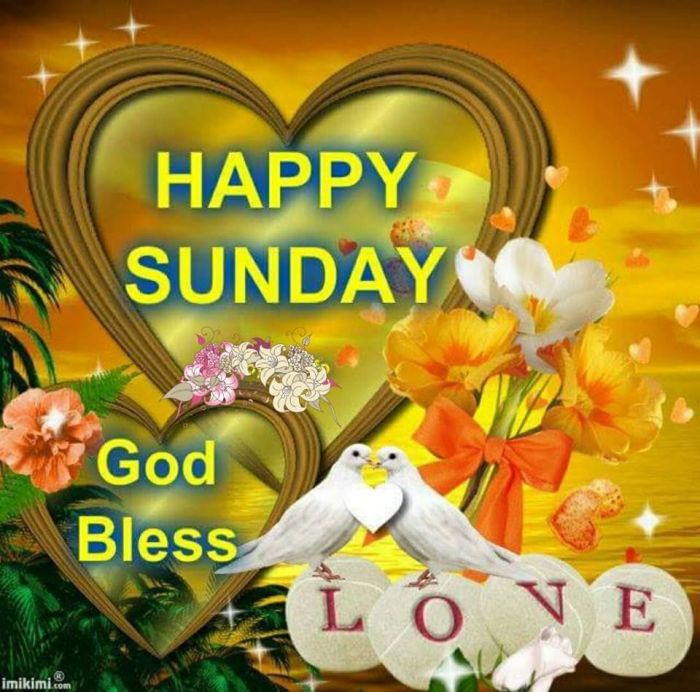 good morning happy sunday god bless you terbaru