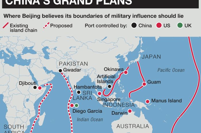 jarak indonesia ke china terbaru