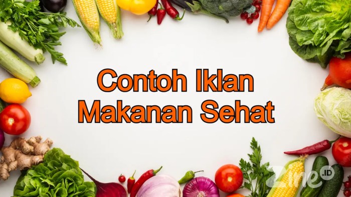 iklan makanan inggris sehat borneochannel papan