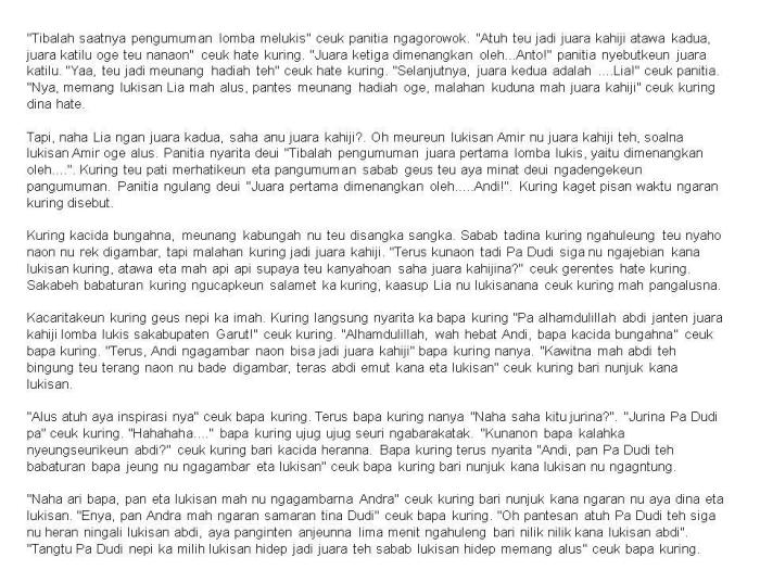 contoh novel sunda singkat