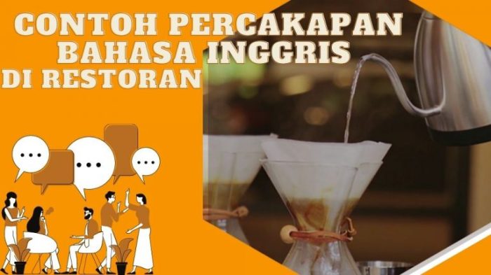 percakapan bahasa inggris di restoran terbaru