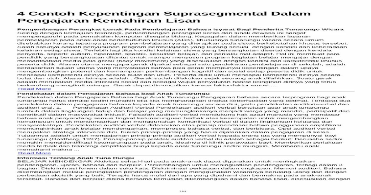 contoh segmental dan suprasegmental