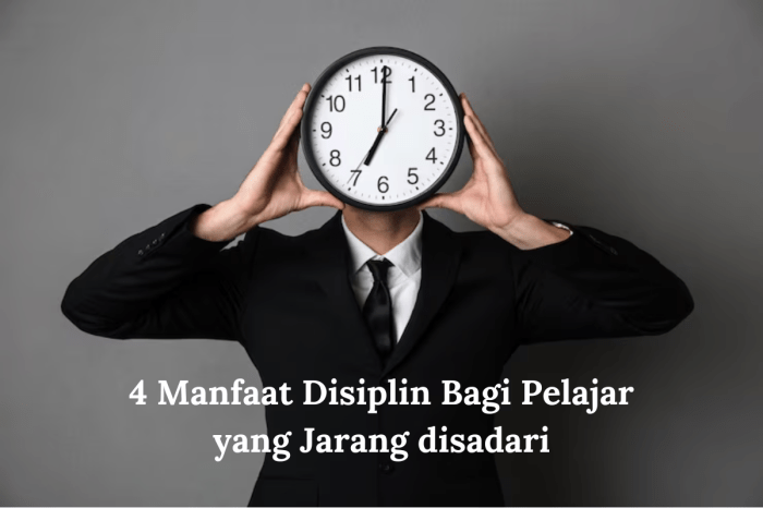 manfaat disiplin di sekolah