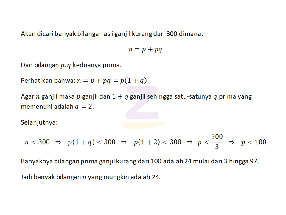 bilangan asli ganjil yang kurang dari 16 terbaru