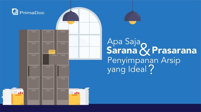 penyimpanan sarana dan prasarana terbaru