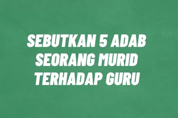 sebutkan adab terhadap lingkungan terbaru