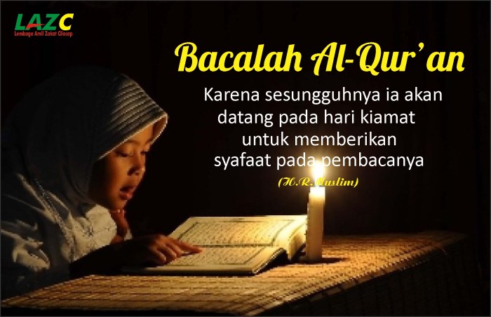 dalil mencintai al quran terbaru