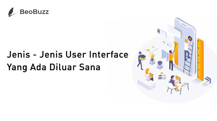 jenis jenis user interface