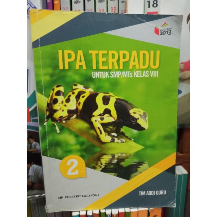 ipa kelas buku kurikulum revisi smp semester modul k13 terpadu