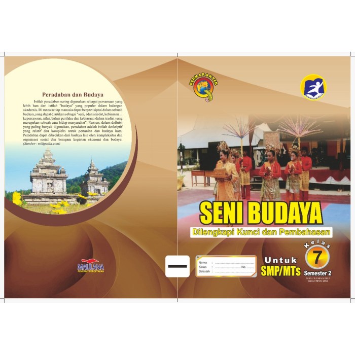 kisi kisi seni budaya kelas 7 semester 1