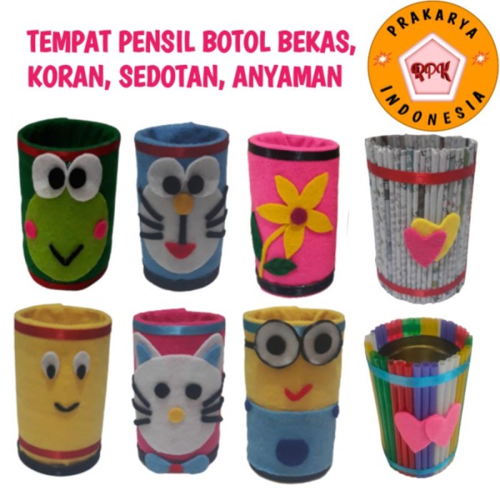 Analisis swot tempat pensil dari botol bekas