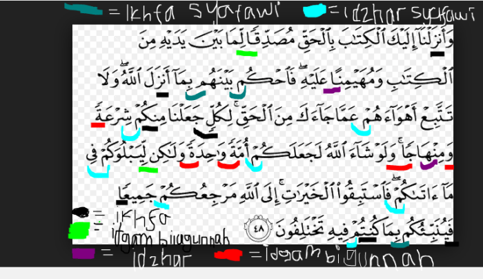 tajwid qs al maidah ayat 32