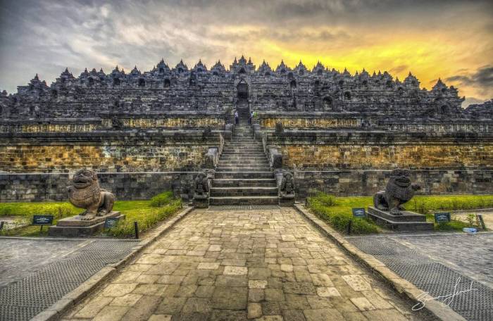 daya tarik candi borobudur