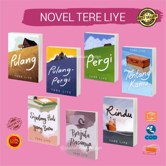 tokoh novel pulang tere liye terbaru