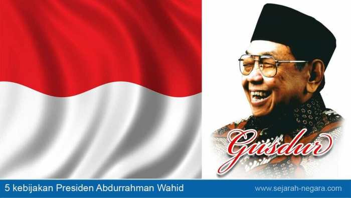 kebijakan ekonomi abdurrahman wahid