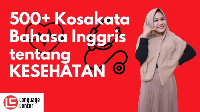 kosakata bahasa inggris lengkap