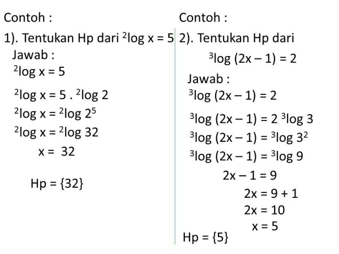 latihan soal logaritma kelas 10 terbaru