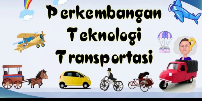 Transportasi perkembangan teknologi