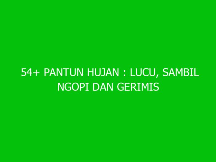 hujan sambil dinginnya pelukan ngopi