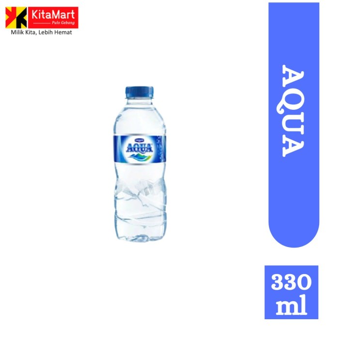 tinggi botol aqua 330 ml terbaru