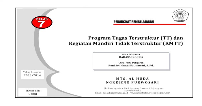 tugas terstruktur dan tidak terstruktur terbaru