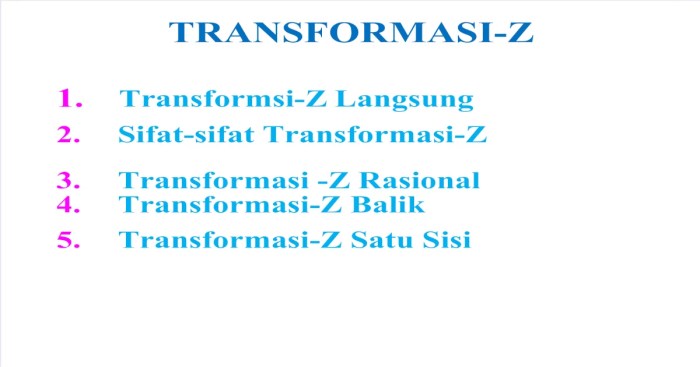 contoh soal transformasi linear terbaru