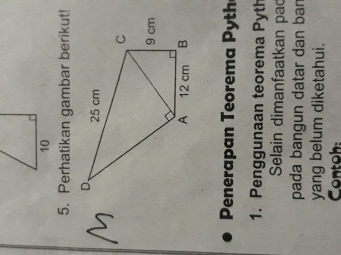 Panjang qr pada gambar dibawah ini adalah