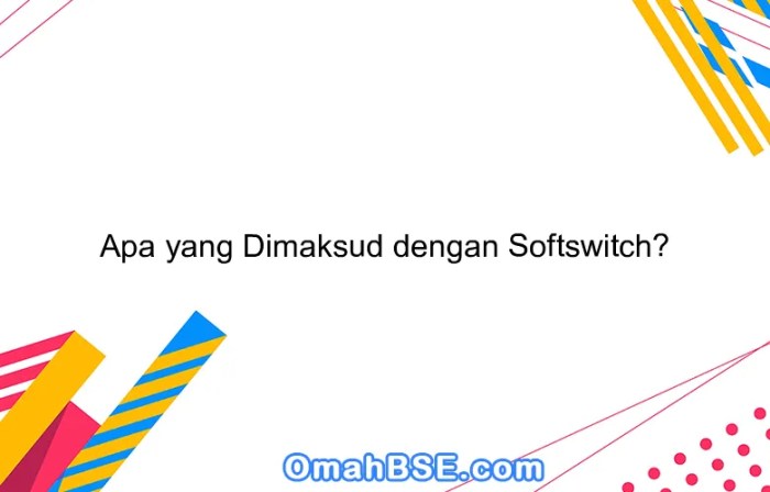 apa yang dimaksud softswitch terbaru